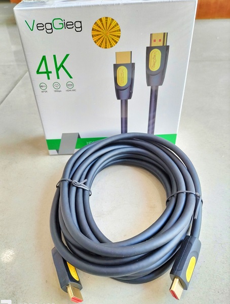 Cáp HDMI 2.0 dài 1.5m 4K/60Hz  VegGieg V-H206